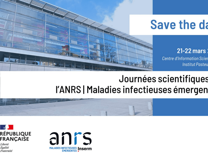 Journées Scientifiques de l’ANRS | Maladies Infectieuses Emergentes | 21-22 Mars&nbsp;2023